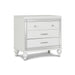 VALENTINO NIGHTSTAND-WHITE - Furniture Stars (Chicago, IL)