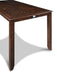 AMY  60" COUNTER TABLE+CHAIRS W/STG  (5 PC)  -CHERRY - Furniture Stars (Chicago, IL)