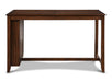 AMY  60" COUNTER TABLE+CHAIRS W/STG  (5 PC)  -CHERRY - Furniture Stars (Chicago, IL)