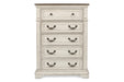 ANASTASIA  CHEST - ANT. WHITE - Furniture Stars (Chicago, IL)