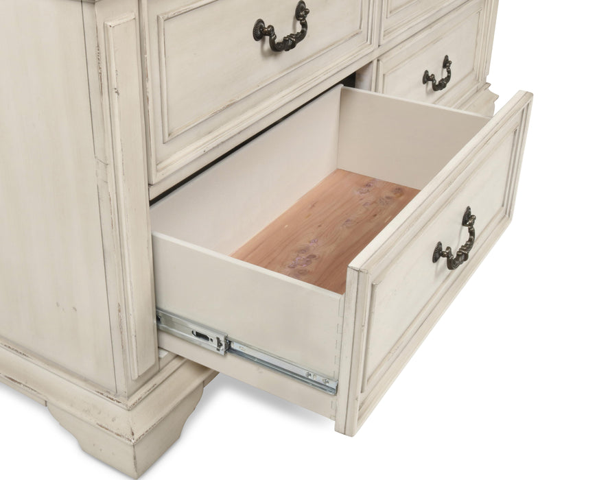 ANASTASIA DRESSER - ANT. WHITE - Furniture Stars (Chicago, IL)