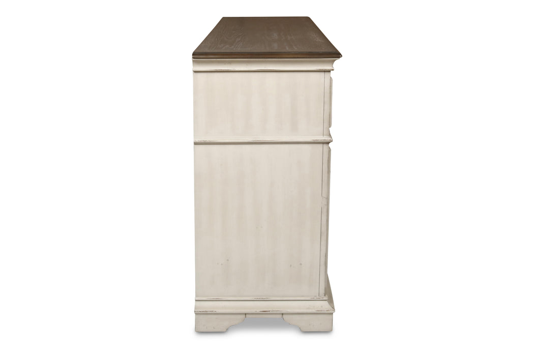 ANASTASIA DRESSER - ANT. WHITE - Furniture Stars (Chicago, IL)