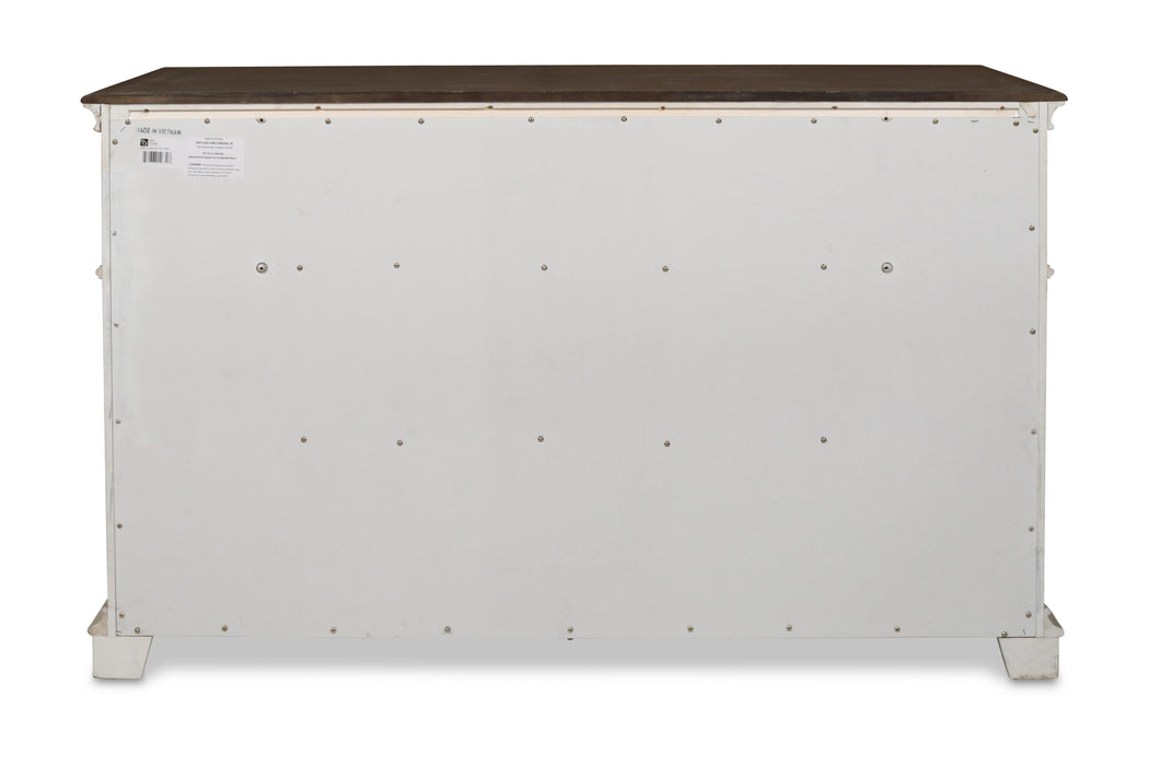ANASTASIA DRESSER - ANT. WHITE - Furniture Stars (Chicago, IL)