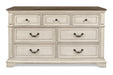 ANASTASIA DRESSER - ANT. WHITE - Furniture Stars (Chicago, IL)