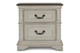 ANASTASIA NIGHTSTAND - ANT. WHITE - Furniture Stars (Chicago, IL)