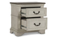ANASTASIA NIGHTSTAND - ANT. WHITE - Furniture Stars (Chicago, IL)