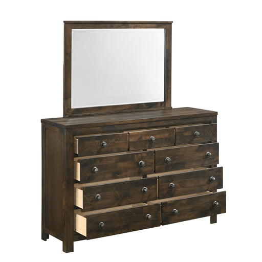 BLUE RIDGE MIRROR-RUSTIC GRAY - Furniture Stars (Chicago, IL)