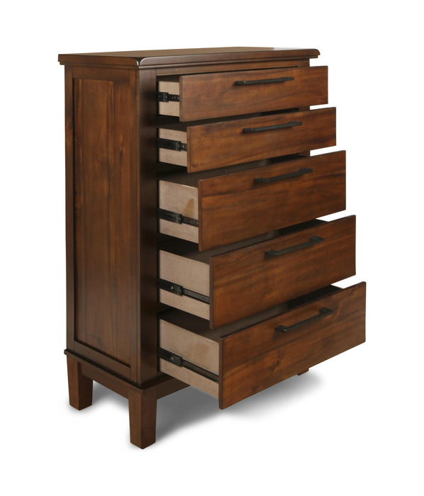 CAGNEY CHEST - CHESTNUT - Furniture Stars (Chicago, IL)