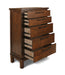 CAGNEY CHEST - CHESTNUT - Furniture Stars (Chicago, IL)