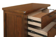 CAGNEY CHEST - CHESTNUT - Furniture Stars (Chicago, IL)