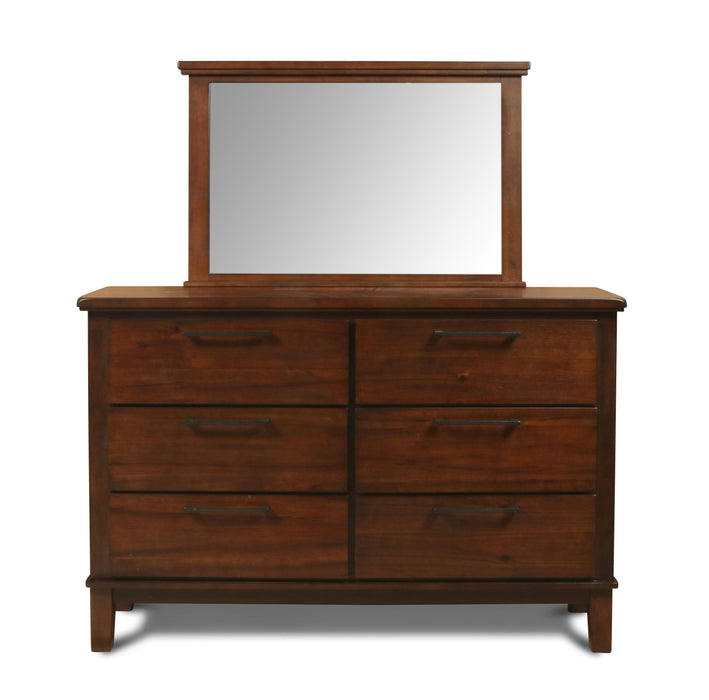 CAGNEY DRESSER - CHESTNUT - Furniture Stars (Chicago, IL)
