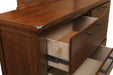 CAGNEY DRESSER - CHESTNUT - Furniture Stars (Chicago, IL)