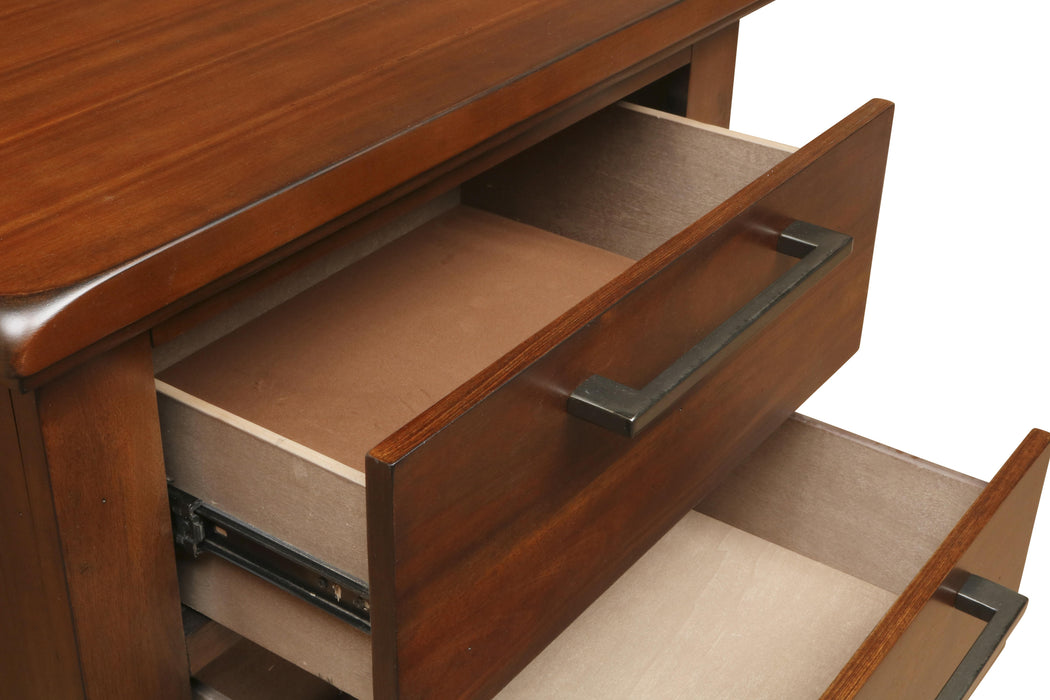 CAGNEY NIGHTSTAND - CHESTNUT - Furniture Stars (Chicago, IL)