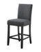 CRISPIN GRANITE GRAY COUNTER CHAIR- (2/Ctn) - Furniture Stars (Chicago, IL)