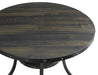 CRISPIN 48" ROUND DINING TABLE-SMOKE - Furniture Stars (Chicago, IL)