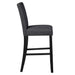 CRISPIN GRANITE GRAY BAR CHAIR- (2/Ctn) - Furniture Stars (Chicago, IL)
