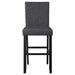 CRISPIN GRANITE GRAY BAR CHAIR- (2/Ctn) - Furniture Stars (Chicago, IL)