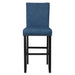 CRISPIN MARINE BLUE  BAR CHAIR- (2 /Ctn) - Furniture Stars (Chicago, IL)