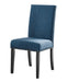 CRISPIN MARINE BLUE DINING CHAIR- (2/Ctn) - Furniture Stars (Chicago, IL)