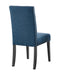 CRISPIN MARINE BLUE DINING CHAIR- (2/Ctn) - Furniture Stars (Chicago, IL)