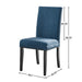 CRISPIN MARINE BLUE DINING CHAIR- (2/Ctn) - Furniture Stars (Chicago, IL)