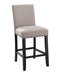 CRISPIN NATURAL BEIGE COUNTER CHAIR- (2/Ctn) - Furniture Stars (Chicago, IL)