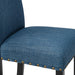 CRISPIN MARINE BLUE  BAR CHAIR- (2 /Ctn) - Furniture Stars (Chicago, IL)