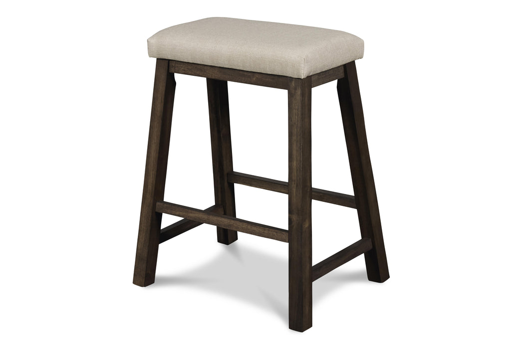 DERBY COUNTER TABLE & 4 STOOLS (SET) - CHOCOLATE - Furniture Stars (Chicago, IL)