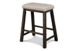 DERBY COUNTER TABLE & 4 STOOLS (SET) - CHOCOLATE - Furniture Stars (Chicago, IL)