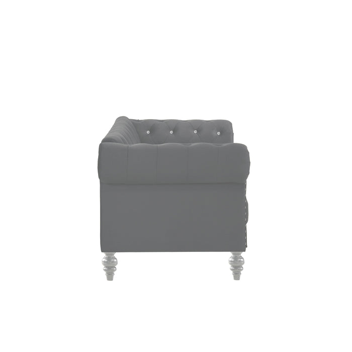 EMMA CRYSTAL SOFA-GRAY - Furniture Stars (Chicago, IL)