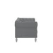 EMMA CRYSTAL SOFA-GRAY - Furniture Stars (Chicago, IL)