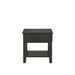 EVANDER END TABLE WITH DRAWER-ESPRESSO - Furniture Stars (Chicago, IL)