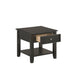 EVANDER END TABLE WITH DRAWER-ESPRESSO - Furniture Stars (Chicago, IL)