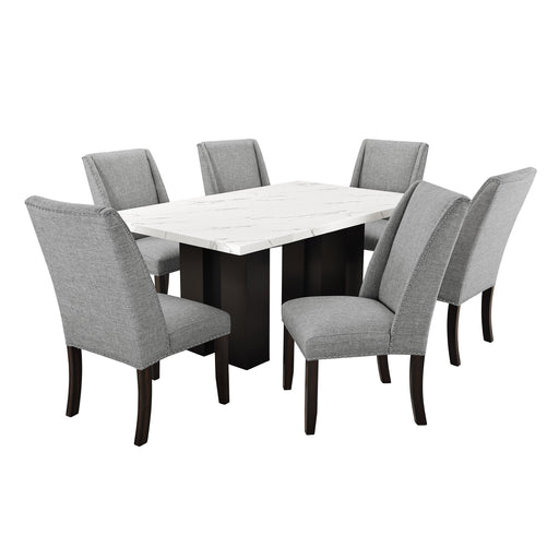 FAUST DINING CHAIR (2 PER CARTON)-GRAY - Furniture Stars (Chicago, IL)