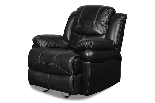 FLYNN GLIDER RECLINER-BLACK image