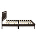 GEMINI 4/6 F PANEL BED-HB/FB/RAILS-MERLOT - Furniture Stars (Chicago, IL)