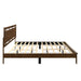 GEMINI 6/6 EK PANEL BED-HB/FB/RAILS-NATURAL - Furniture Stars (Chicago, IL)