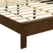 GEMINI 6/6 EK PANEL BED-HB/FB/RAILS-NATURAL - Furniture Stars (Chicago, IL)