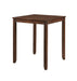 GIA 30" COUNTER TABLE W/2 CHAIRS & STG SHELF-CHERRY - Furniture Stars (Chicago, IL)