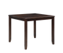 GIA 5PC 42" SQUARE COUNTER TABLE & 4 CHAIRS-CHERRY - Furniture Stars (Chicago, IL)