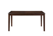 GIA 60" DINING TABLE+CHAIRS (5 PCS/CTN) -CHERRY - Furniture Stars (Chicago, IL)