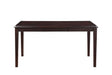 GIA 60" DINING TABLE+CHAIRS (5 PCS/CTN) -EBONY - Furniture Stars (Chicago, IL)