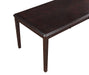 GIA 60" DINING TABLE+CHAIRS (5 PCS/CTN) -EBONY - Furniture Stars (Chicago, IL)