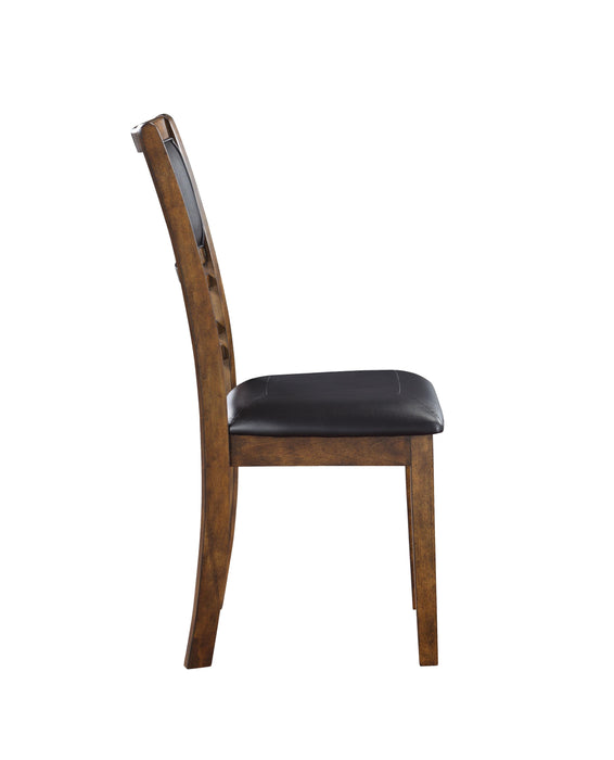 GIA DINING CHAIRS (2/CTN)-BROWN - Furniture Stars (Chicago, IL)