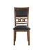 GIA DINING CHAIRS (2/CTN)-BROWN - Furniture Stars (Chicago, IL)