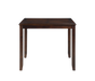 GIA 5PC 42" SQUARE COUNTER TABLE & 4 CHAIRS-CHERRY - Furniture Stars (Chicago, IL)