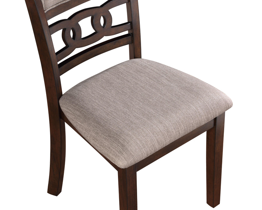 GIA DINING CHAIRS (2/CTN)-CHERRY - Furniture Stars (Chicago, IL)