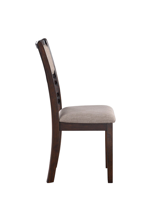 GIA DINING CHAIRS (2/CTN)-CHERRY - Furniture Stars (Chicago, IL)
