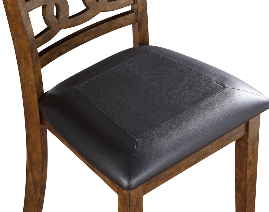 GIA DINING CHAIRS (2/CTN)-BROWN - Furniture Stars (Chicago, IL)