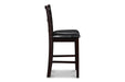 GIA ROUND COUNTER DINING 5 PC SET-EBONY - Furniture Stars (Chicago, IL)